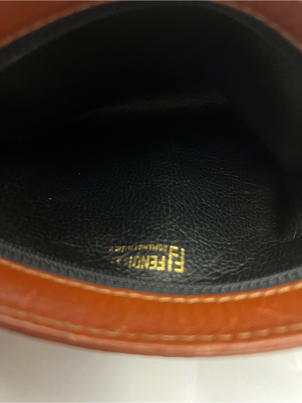 Fendi Zippered Small Pouch or Wallet with Zucca Pattern and Leather Trim, EUC - Picture 10 of 16